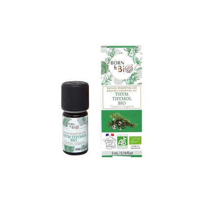 Óleo essencial de tomilho biológico da Born to Bio 5 ml