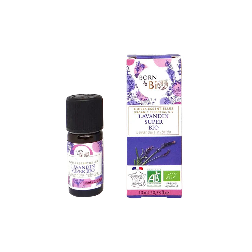 Óleo Essencial Biológico Lavandin Super (Lavandula hybrida) da Born to Bio 10ml