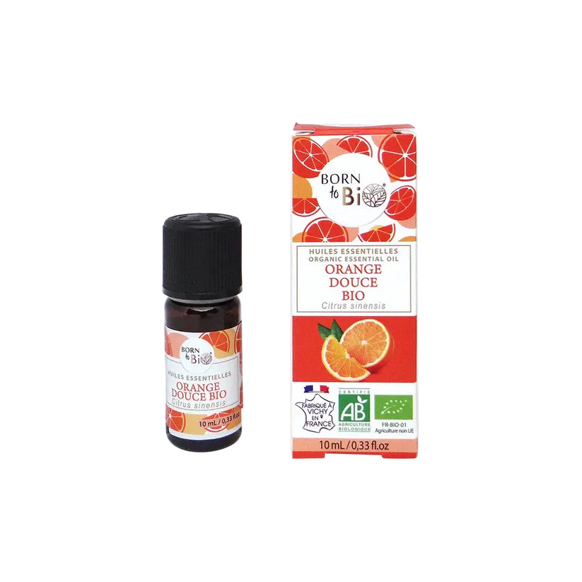 Óleo Essencial Biológico Laranja Doce da Born to Bio 10 ml