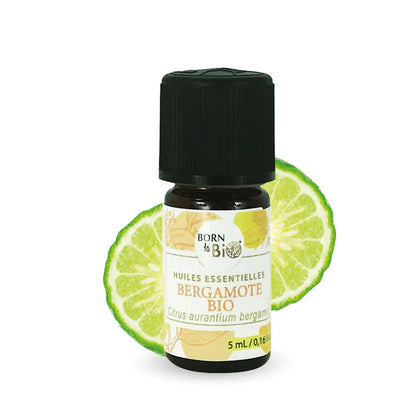 Óleo Essencial Biológico Bergamota (Citrus aurantium bergamia) da Born to Bio 5 ml