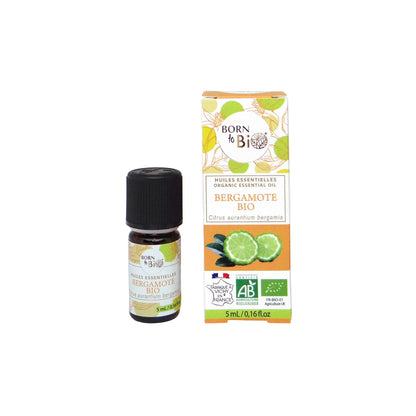 Óleo Essencial Biológico Bergamota (Citrus aurantium bergamia) da Born to Bio 5 ml
