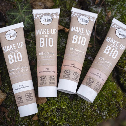 BB Cream 3 cores Base de Maquilhagem da Born to Bio