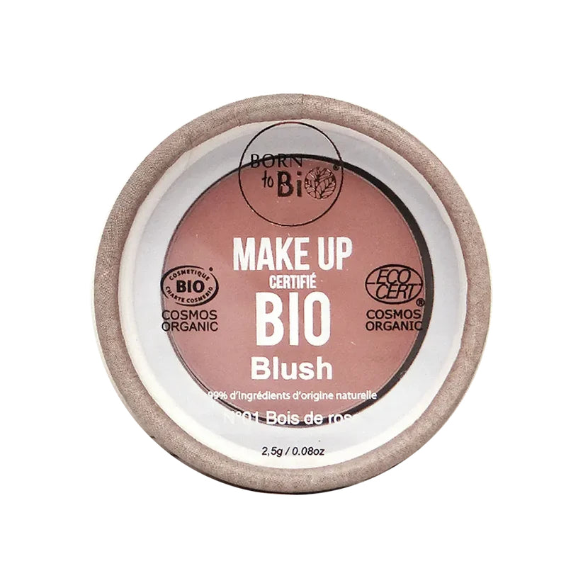 Blush Bio #2 Bois de Rose com caixa da Born to Bio  2,5g