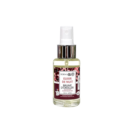 Bruma de Almofada "Elixir da Noite” com Óleos Essenciais Bio da Born to Bio 50ml
