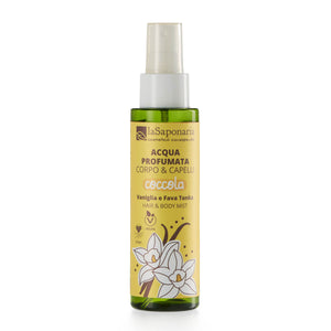 Bruma Perfumada Corpo & Cabelo – Baunilha & Fava Tonka da La Saponaria 100ml