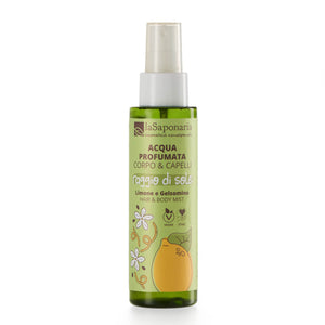 Bruma Perfumada Corpo & Cabelo – Limão & Jasmim da La Saponaria 100ml