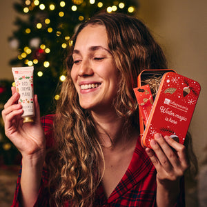 Caixa Tesouro Winter magic is here da La Saponaria