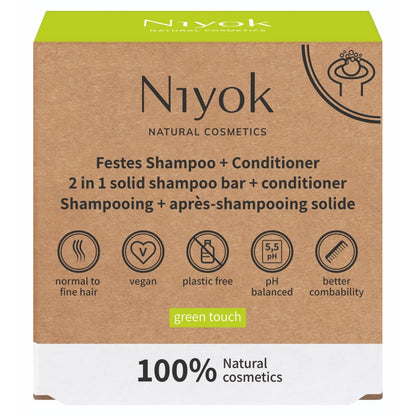 Green Touch Solid Shampoo &amp; Conditioner (2 in 1)