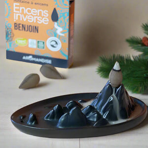 Conjunto Oferta Fonte de Incenso Invertido - Benjoim