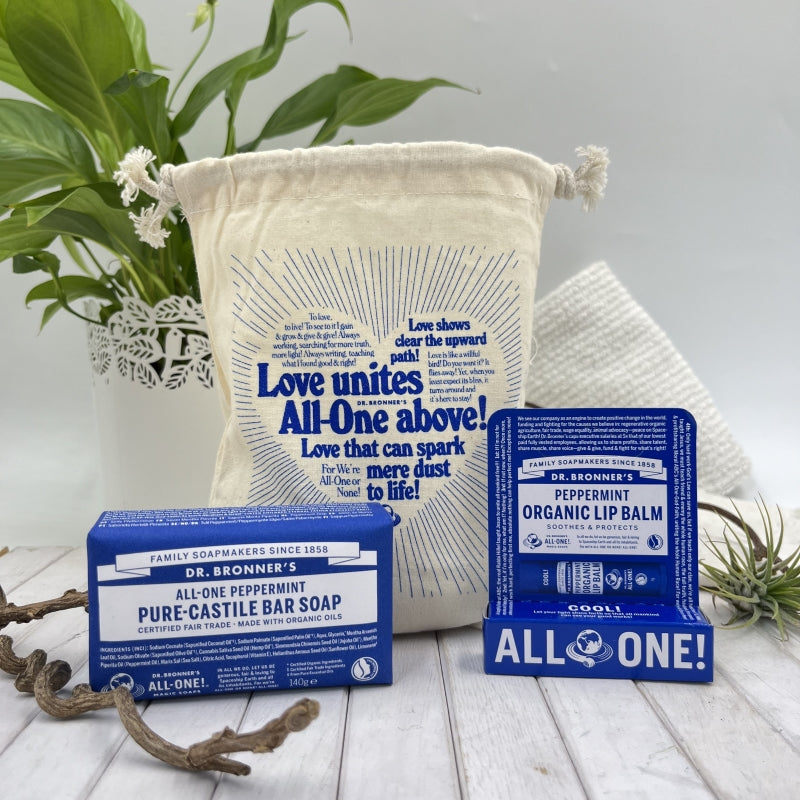 Conjunto Dr. Bronner's Hortelã-Pimenta