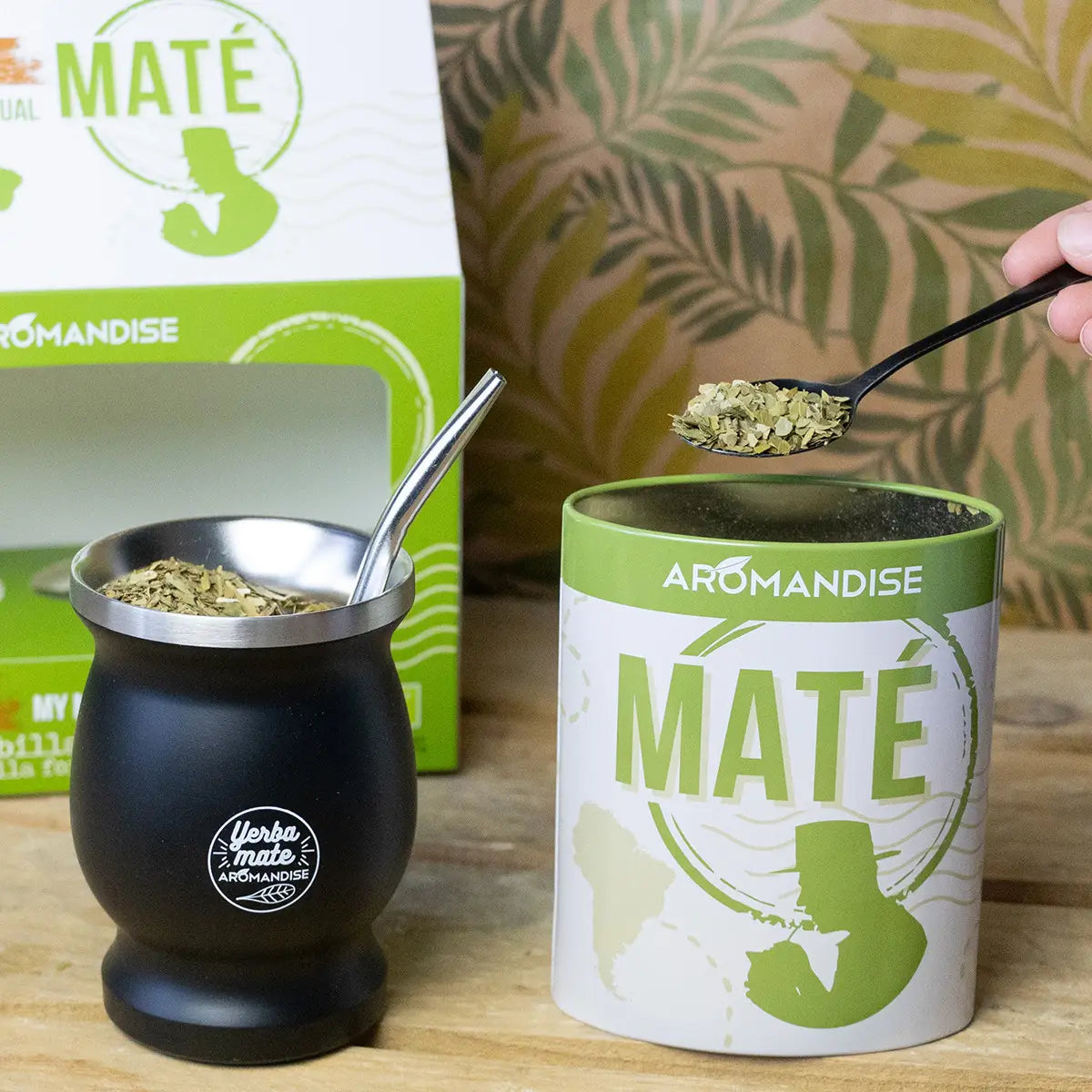 Conjunto O Meu Ritual Mate Biológico da Aromandise