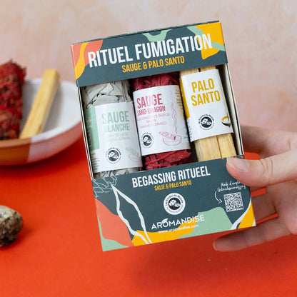 Conjunto Ritual - Salva & Palo Santo da Aromandise