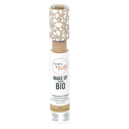 Corretor Líquido Biológico da Born to Bio - #1 Bege Areia - 3 ml
