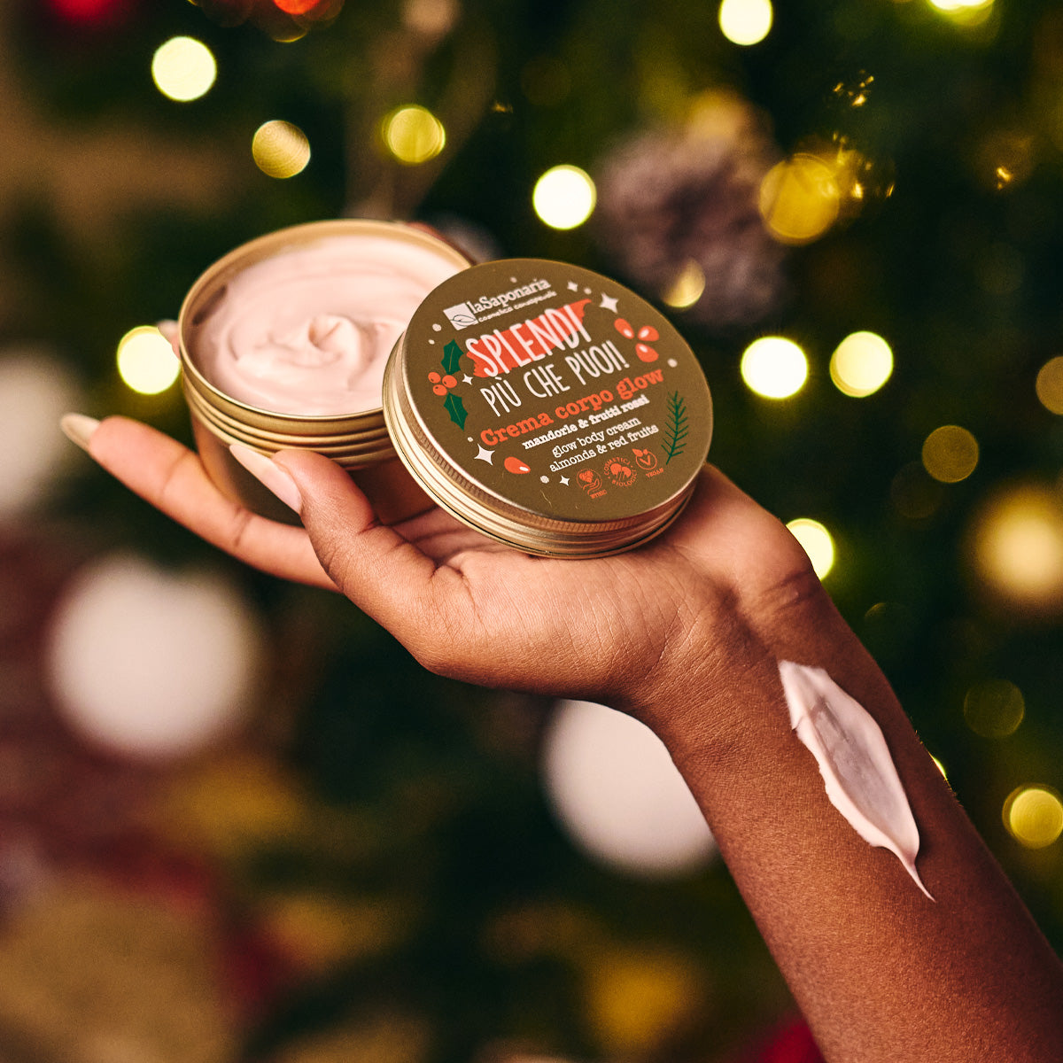 Creme de corpo glow da La Saponaria