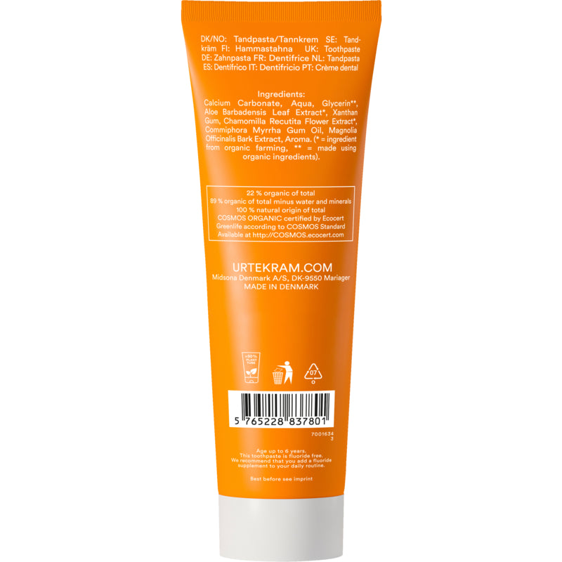 Children's Organic Toothpaste - Tutti Frutti 