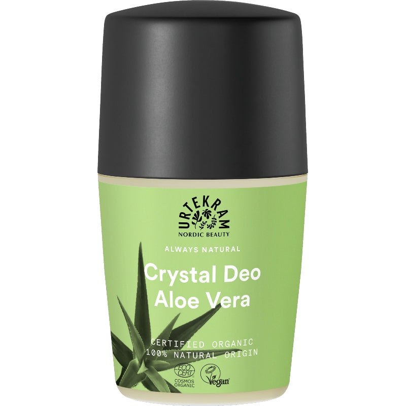 Desodorizante biológico em roll-on de aloé vera da Urtekram