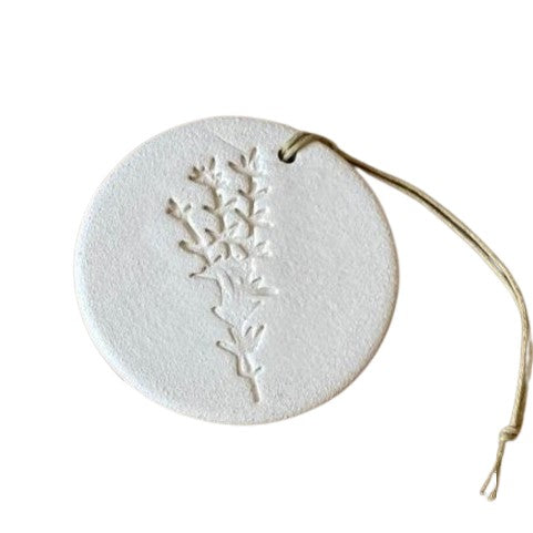 Difusor Passivo cerâmica para óleos essenciais motivo de Tomilho