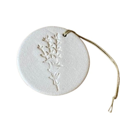 Difusor Passivo cerâmica para óleos essenciais motivo de Tomilho