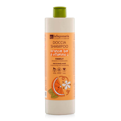 Champô & Gel de Banho Família - Laranja Bio e Vitamina C