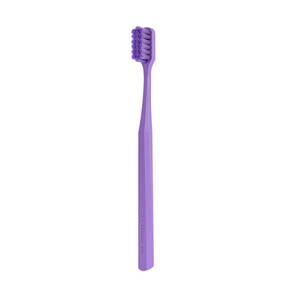 EScova de dentes profissional com 7000 cerdas em bioplástico Roxa The Humble Co