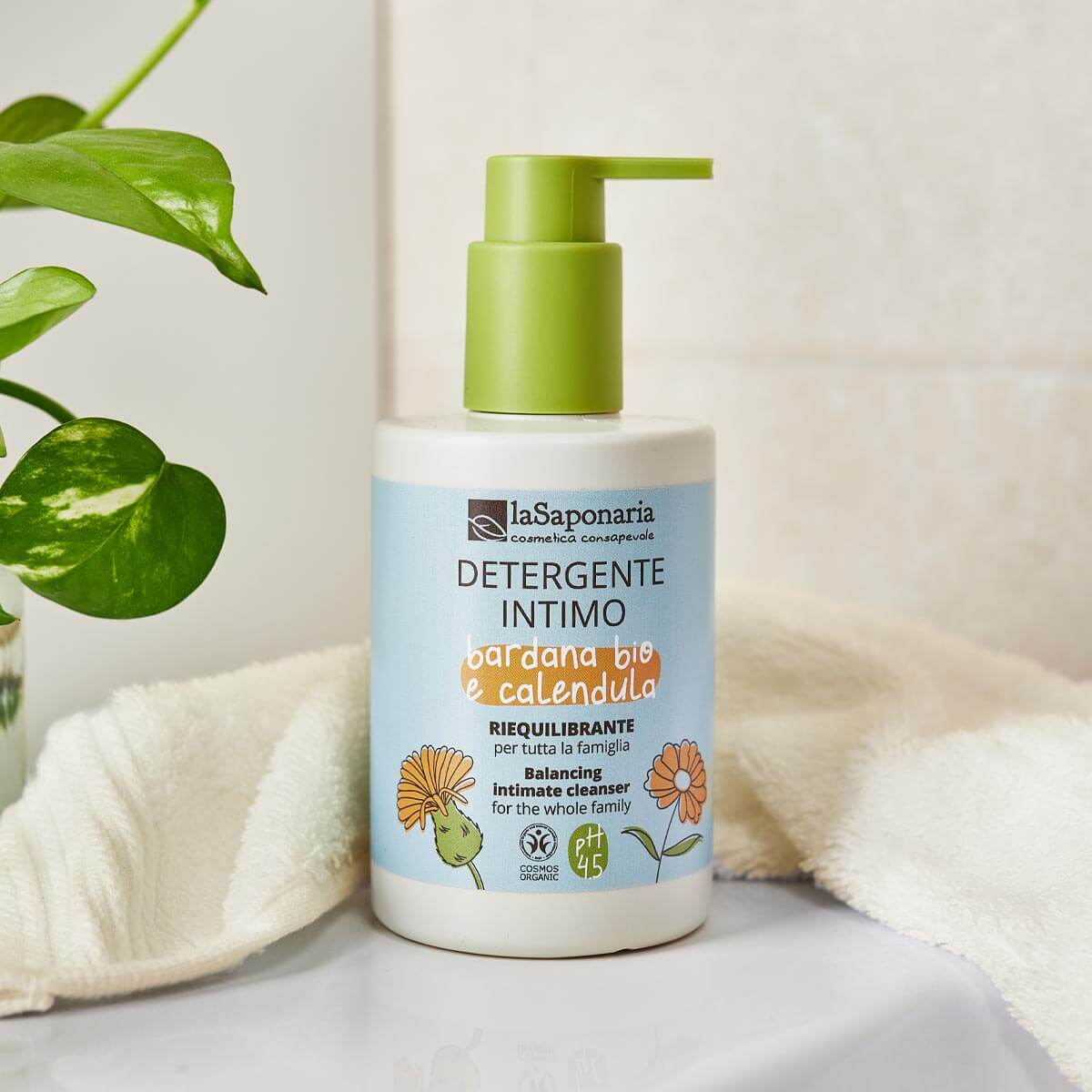 Gel higiene íntima biológico Bardana e Calêndula