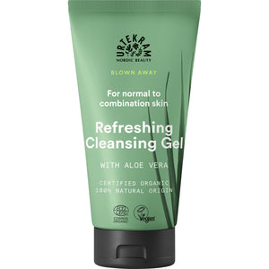 Gel limpiador refrescante orgánico - Limoncillo (Blown away - piel normal a mixta) 