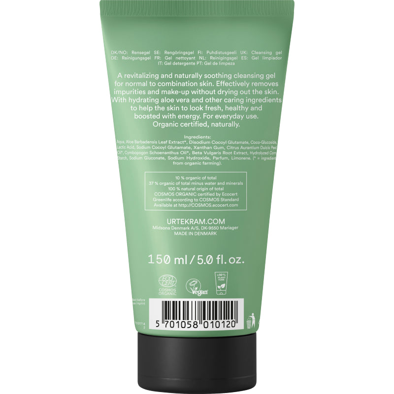 Gel de limpeza refrescante Biológico - Erva-príncipe (Blown away - pele normal a mista)