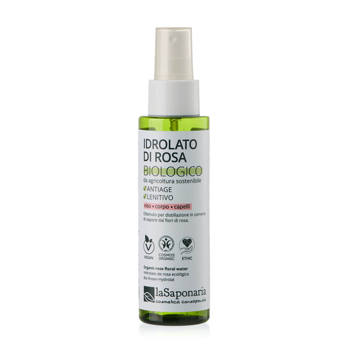 Organic Rose Hydrolate - Re-Bottle spray