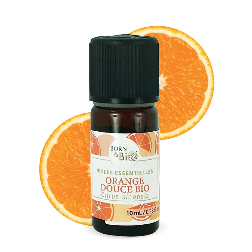 Óleo Essencial Biológico Laranja Doce da Born to Bio 10 ml