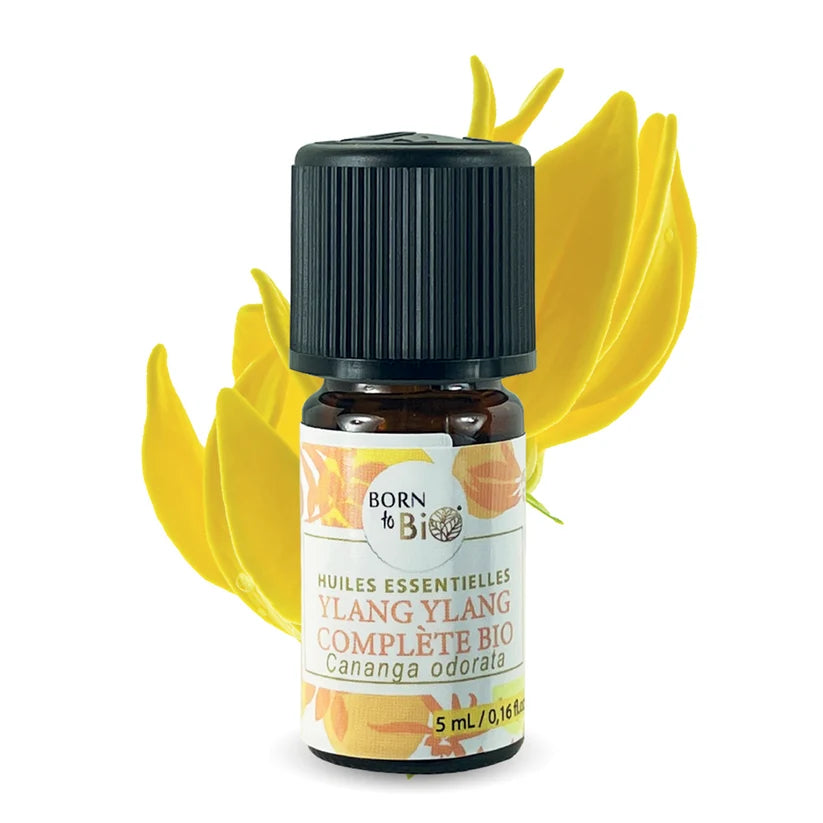 Óleo Essencial Biológico Ylang Ylang Completo da Born to Bio 5 ml
