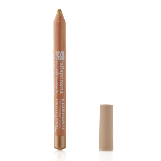 Iluminador Rosto e Olhos Biológico - Champagne Gold - La Saponaria