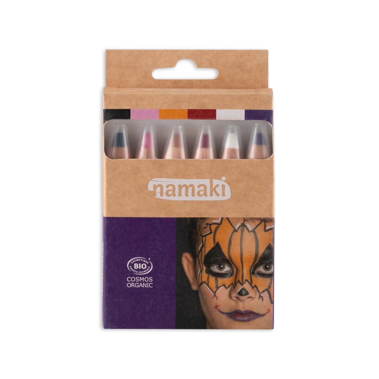 Set of 6 Bio Face Painting Pencils - World of Horrors