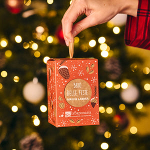 Presente natal Lantes alegria festas da La Saponaria