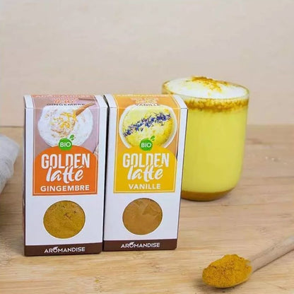 Latte Dourado Biológico Gengibre