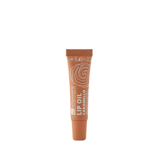 Óleo Labial Caramelo Biológico — Cor, Volume e Nutrição da La Saponaria