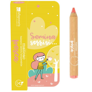 Maticao Pêssego Batom cieiro em lápis La Saponaria