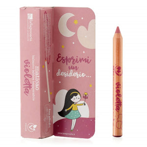 Maticao violeta batom cieiro em lápis La Saponaria