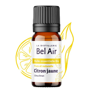 Organic Yellow Lemon Essential Oil (Spain) 