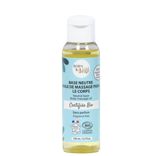 Óleo de Massagem Bio – Base Neutra da Born to Bio 100 ml
