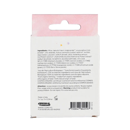 Paleta 3 Sombras Bio Verão Namaki - Maquilhagem Criança