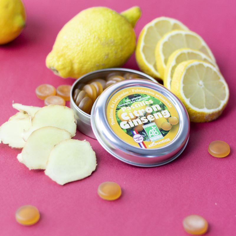 Organic Lemon and Ginseng Tablets