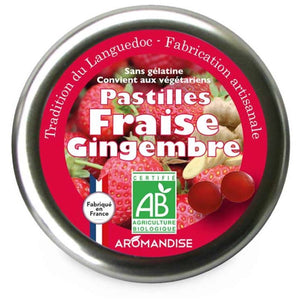 Organic Strawberry and Ginger Tablets