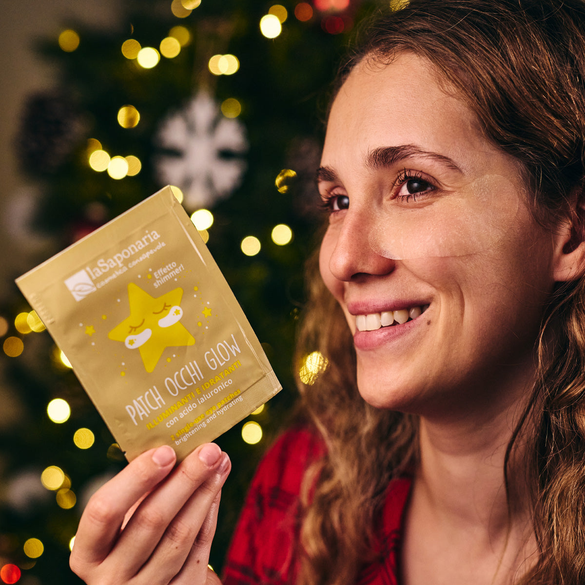 Patch de olhos glow da La Saponaria