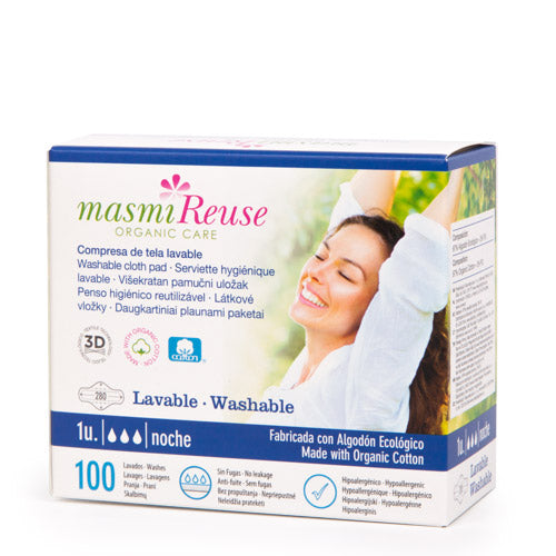 Penso Reutilizável Biológico Noite