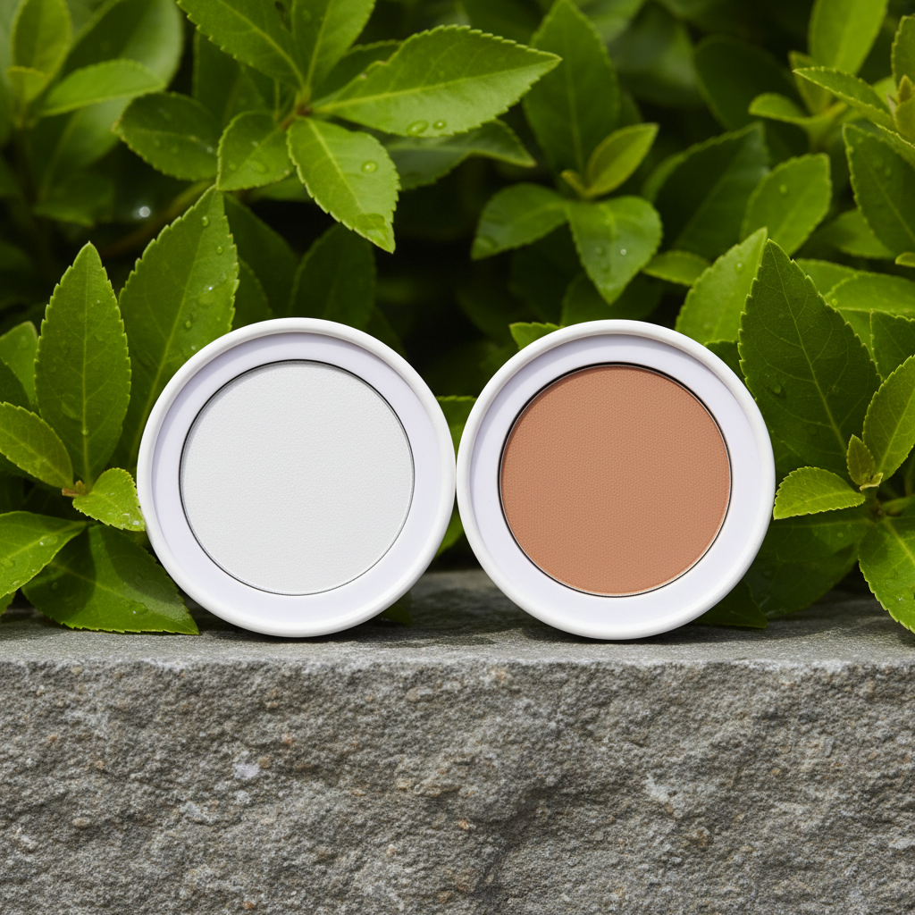 Pó iluminador Bio da Born to Bio disponível em 2 cores