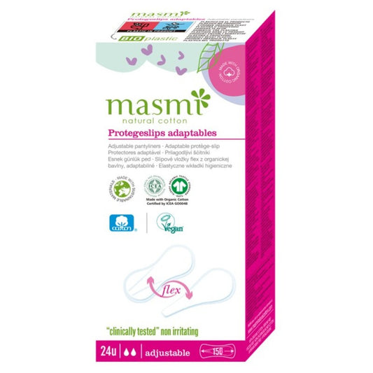 Pantyliners - Anatomical - Organic Cotton