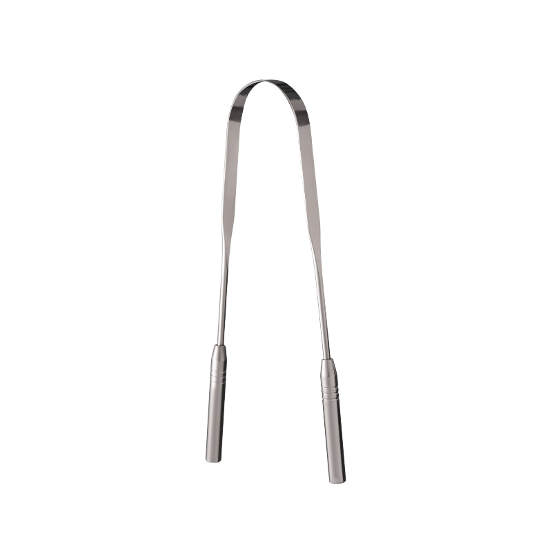 Raspador de língua em aço inoxidável da The Humble Co.