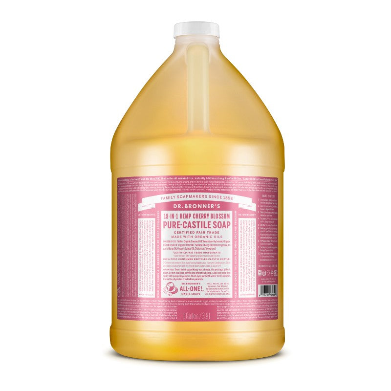 Sabonete líquido Flor Cerejeira 3.8L - Dr Bronner's