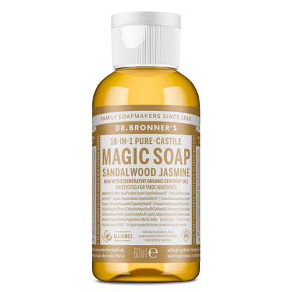 Sabonete Líquido Biológico Jasmim Sândalo 60 ml