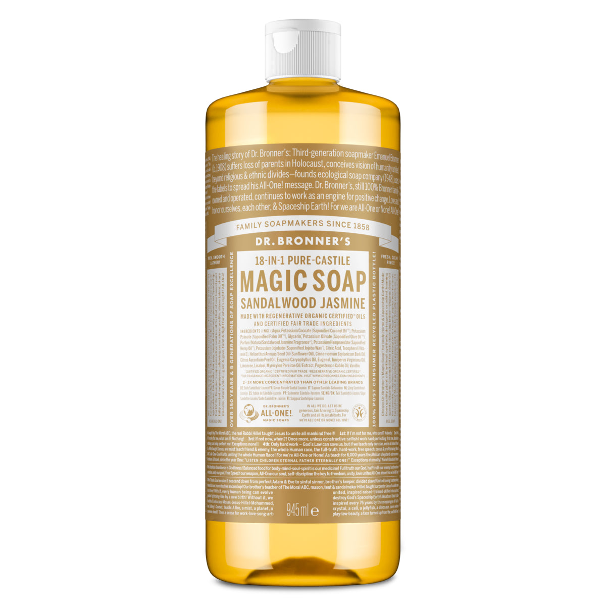Sabonete Líquido Biológico Jasmim Sândalo 945 ml